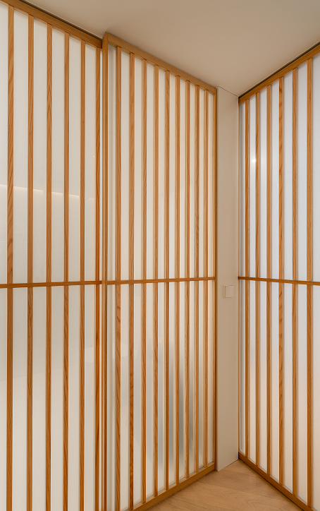 Japandi penthouse kitchen